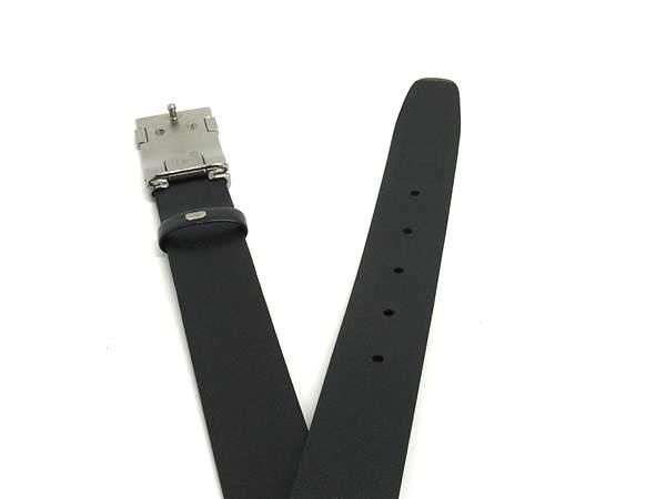 未使用品 ダンヒルブラック/ブラウン dロゴ 金具ゴールド レザー 42/107 Dunhill - 未使用品 ダンヒルブラック/ブラウン dロゴ 金具