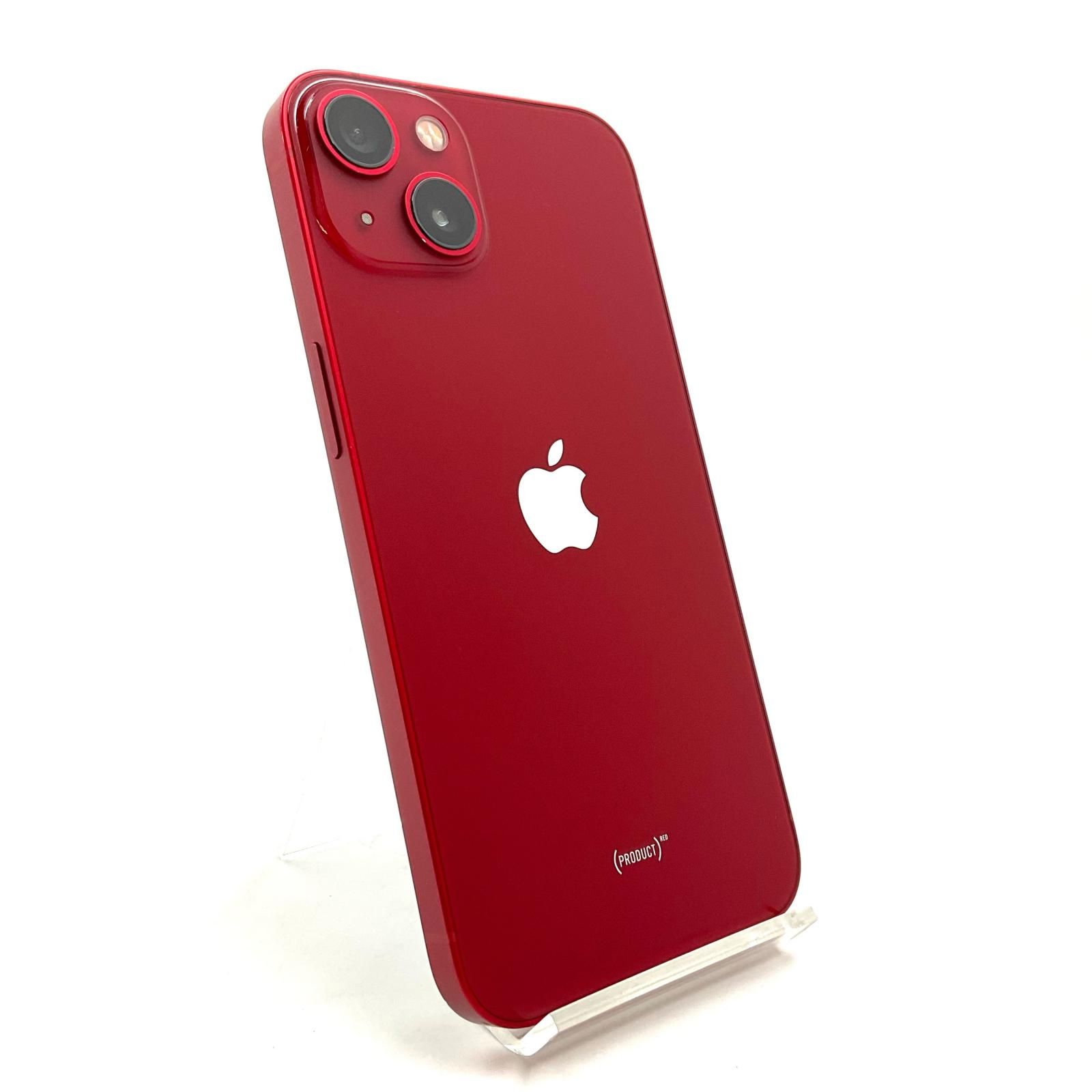 iPhone 13 128GB (PRODUCT)RED SIMフリー 白ロム 65%【難有】【最速 