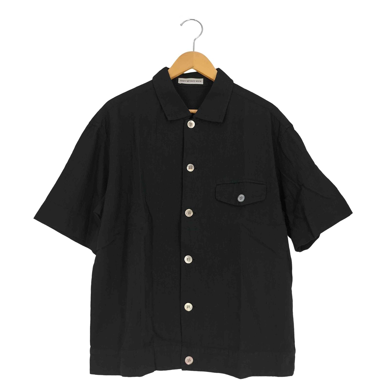 イッセイミヤケメン ISSEY MIYAKE MEN 99SS 銀タグ シワ加工