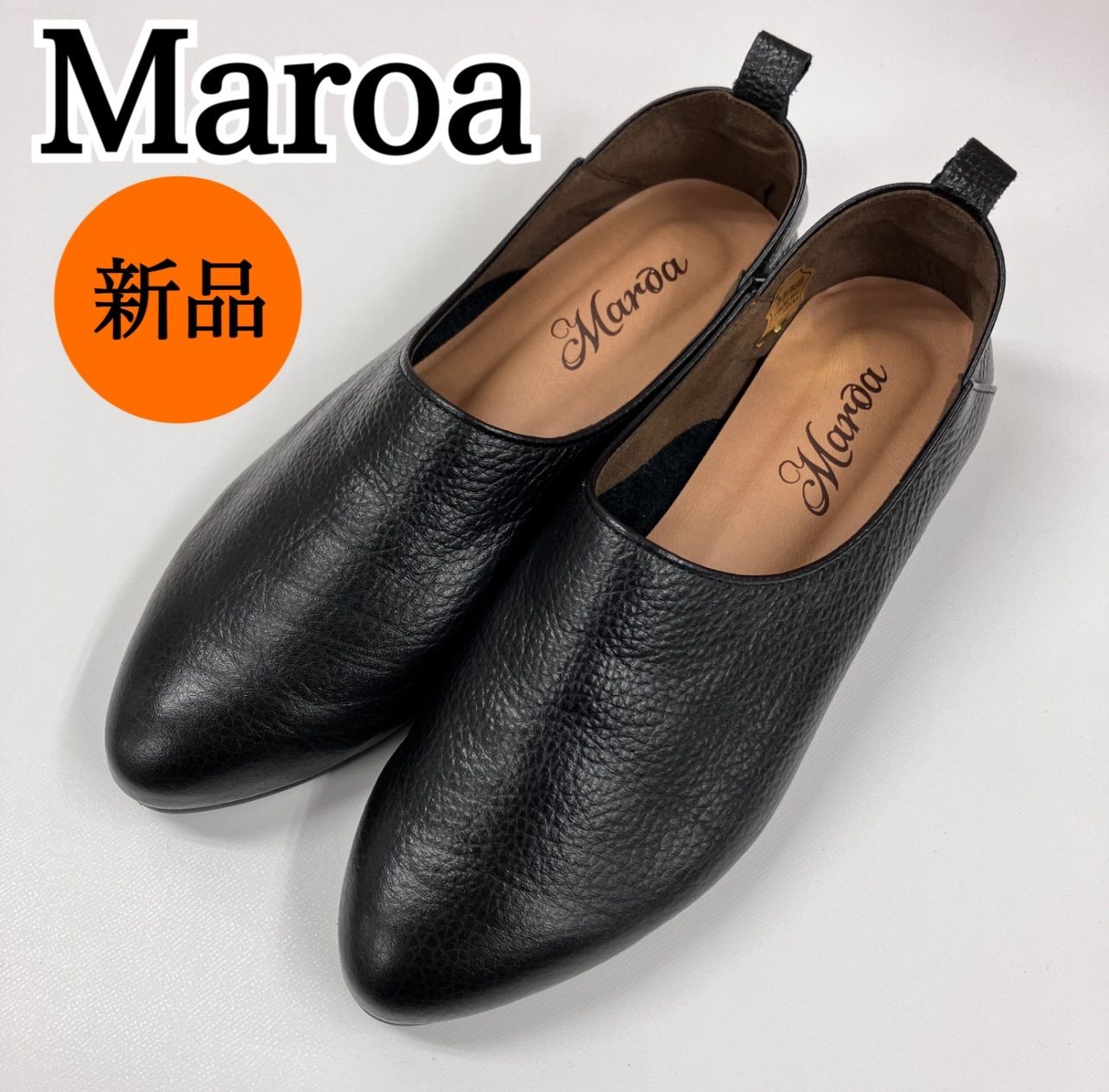 Maroa マロア リラックスシューズ レザー 22.5㎝ - 靴