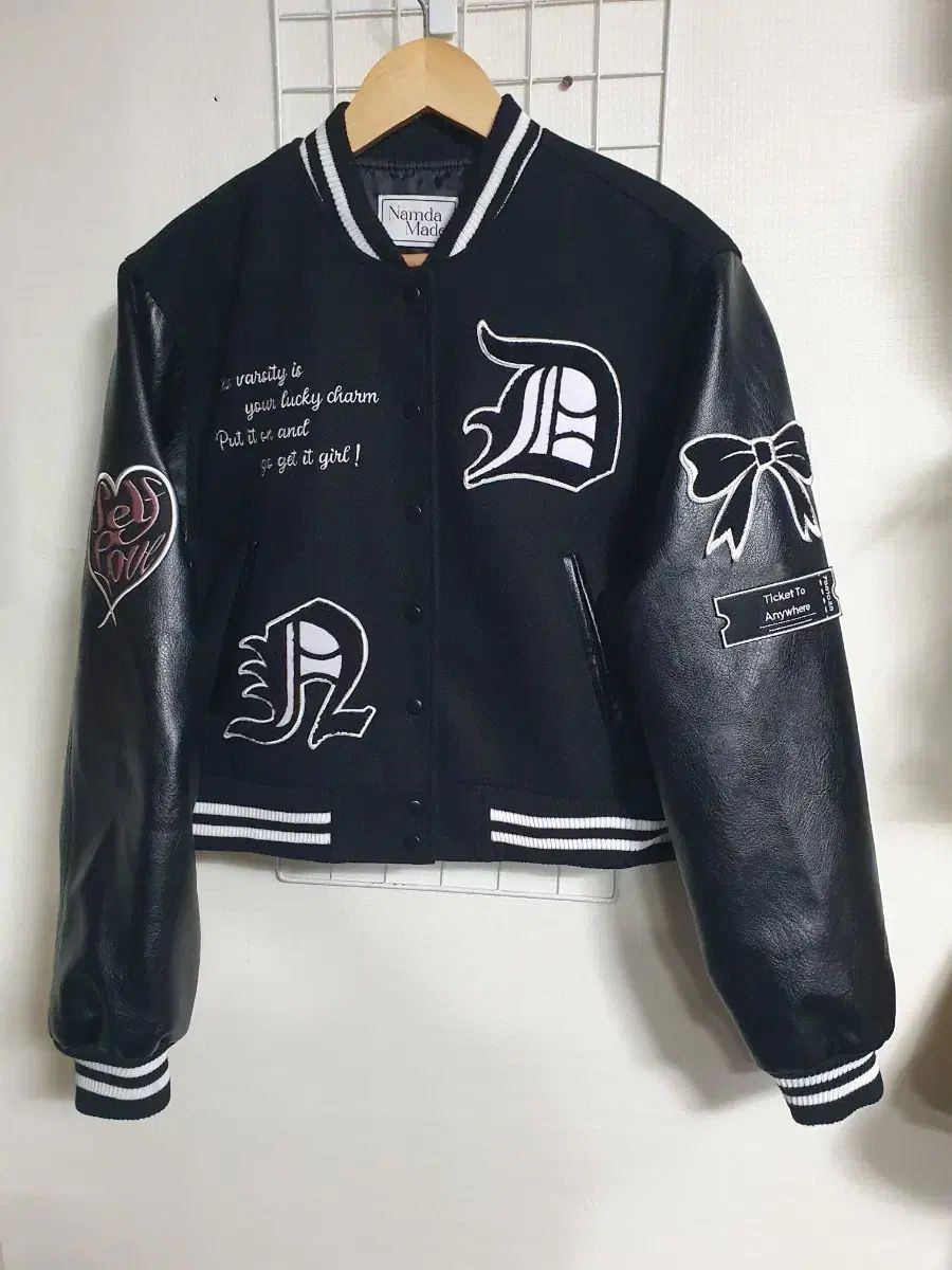 남다メイド スタジャン ジャケット f