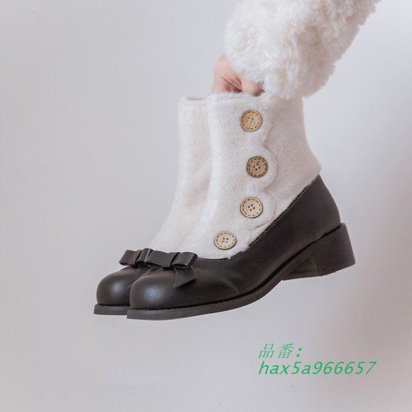 ショートブーツ ヒール5CM