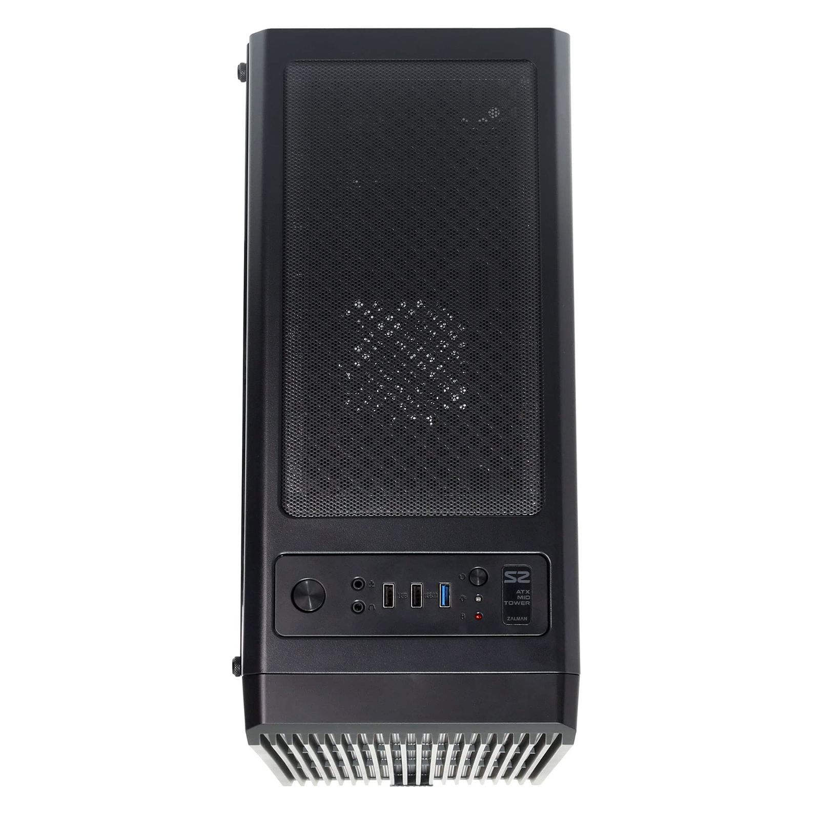 ZALMAN S2 TG ミドルタワーPCケース 強化ガラス CS8143 ブラ - yuuyuu