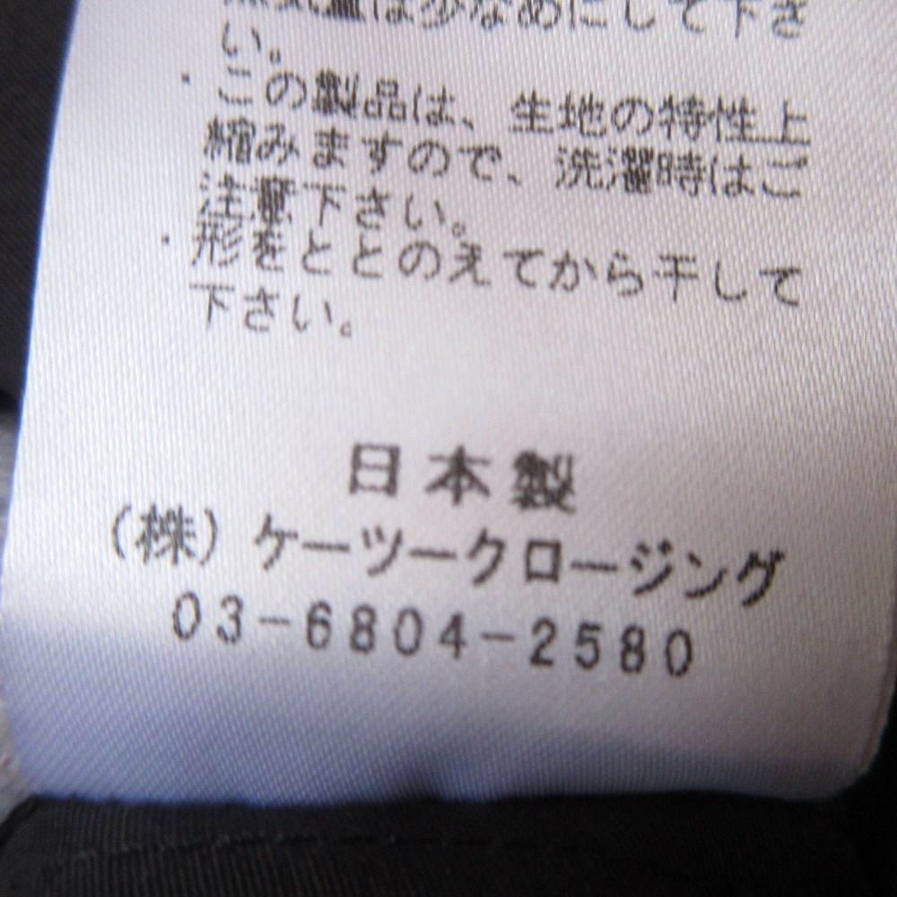 美品 21SS yori ヨリ バックギャザー コンシャススリーブ 撥水 パーカー ジャケット F ブラック レディース 古着 中古 USED 美品 21SS yori ヨリ バックギャザー コンシャススリーブ 撥水