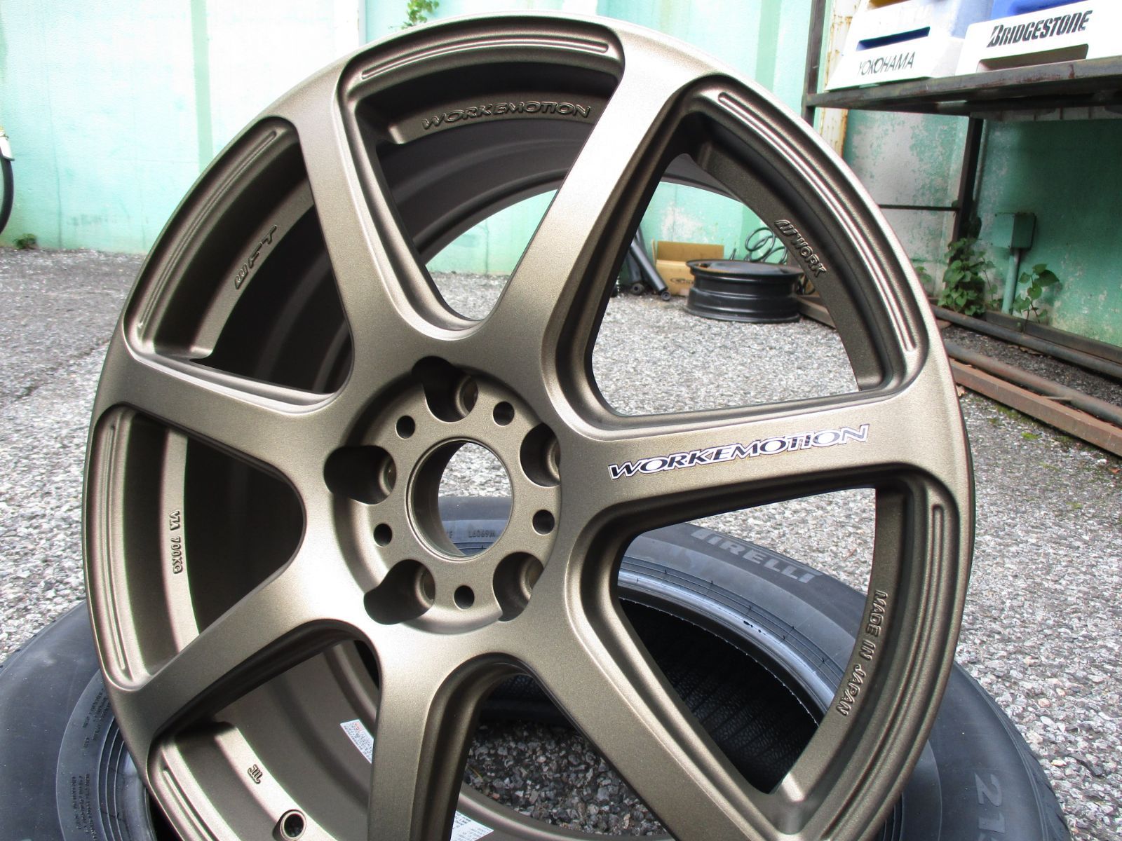 ホイール単品 WORK EMOTION T7R 7.5-18 +38 5/114 カラーAHG 4本 ホイール単品 WORK EMOTION T7R 7.5-18 +38 5/114 カラーAHG 4本