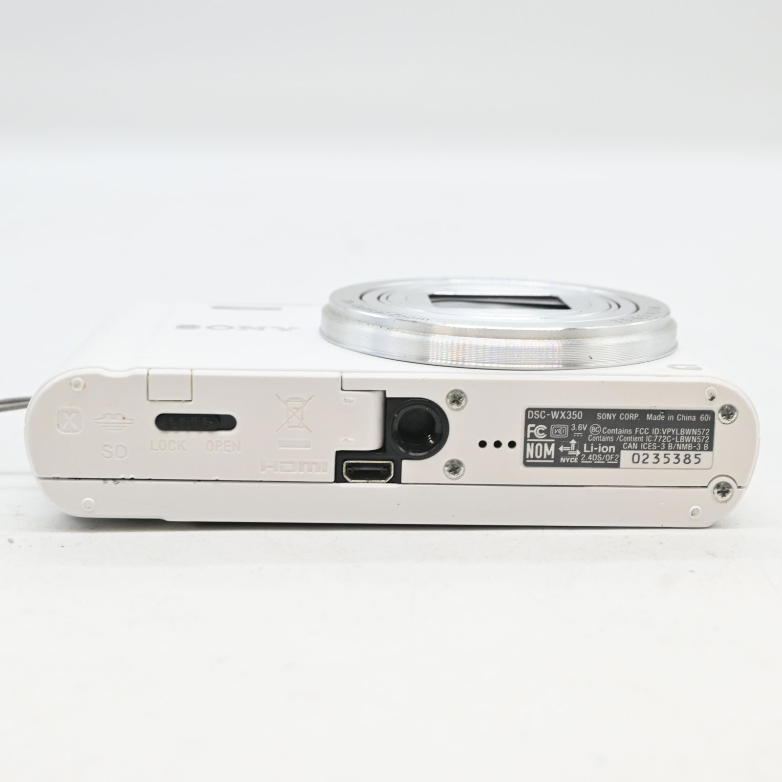 難有品】ソニー SONY デジタルカメラ Cyber-shot WX350 光学20倍 
