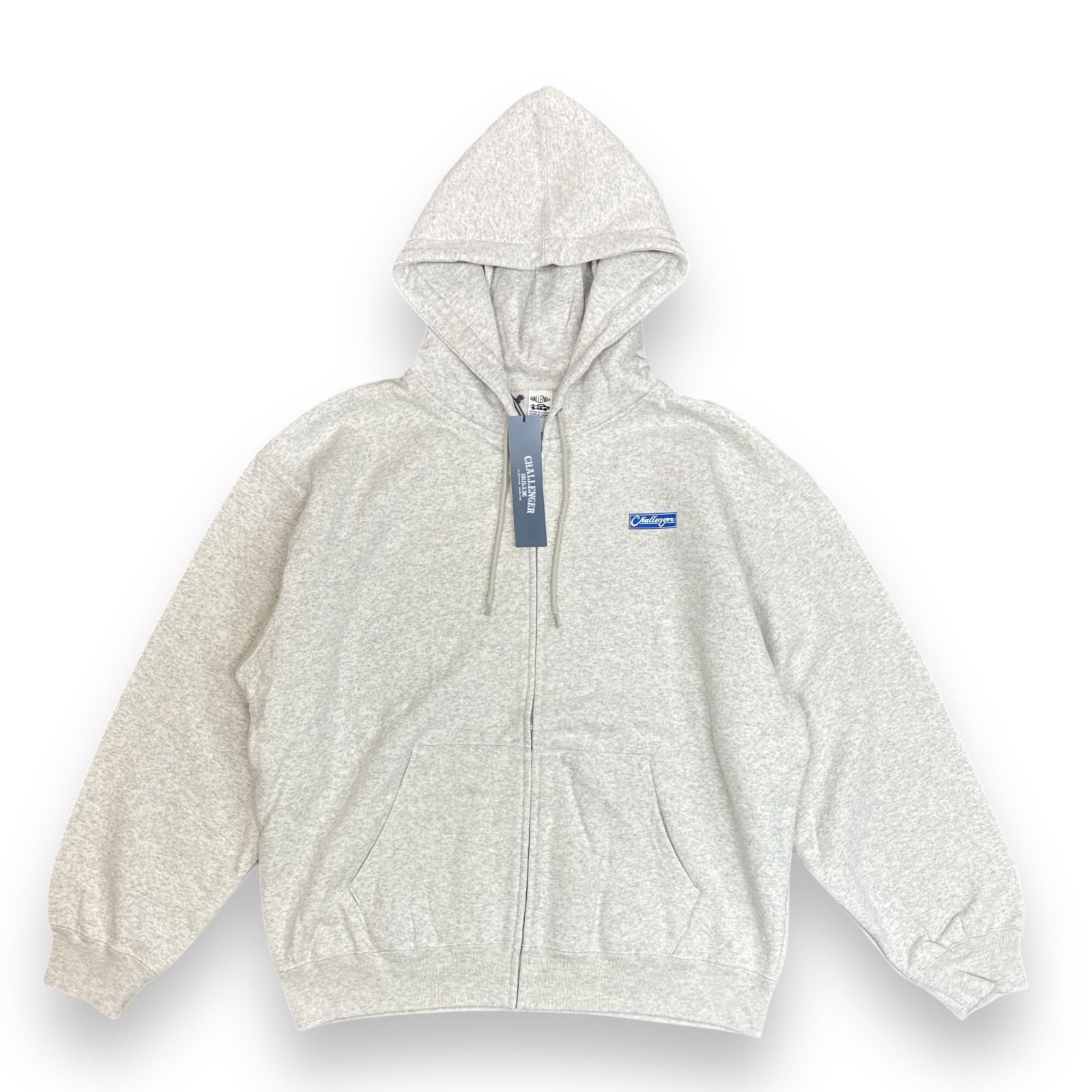 参考上代18700円 未使用品 CHALLENGER 24AW BAR LOGO ZIP HOODIE バー 