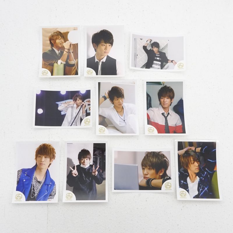 news 歴代公式写真まとめ売り NEWS 公式 写真 小山慶一郎 手越祐也 錦戸亮 オフショ