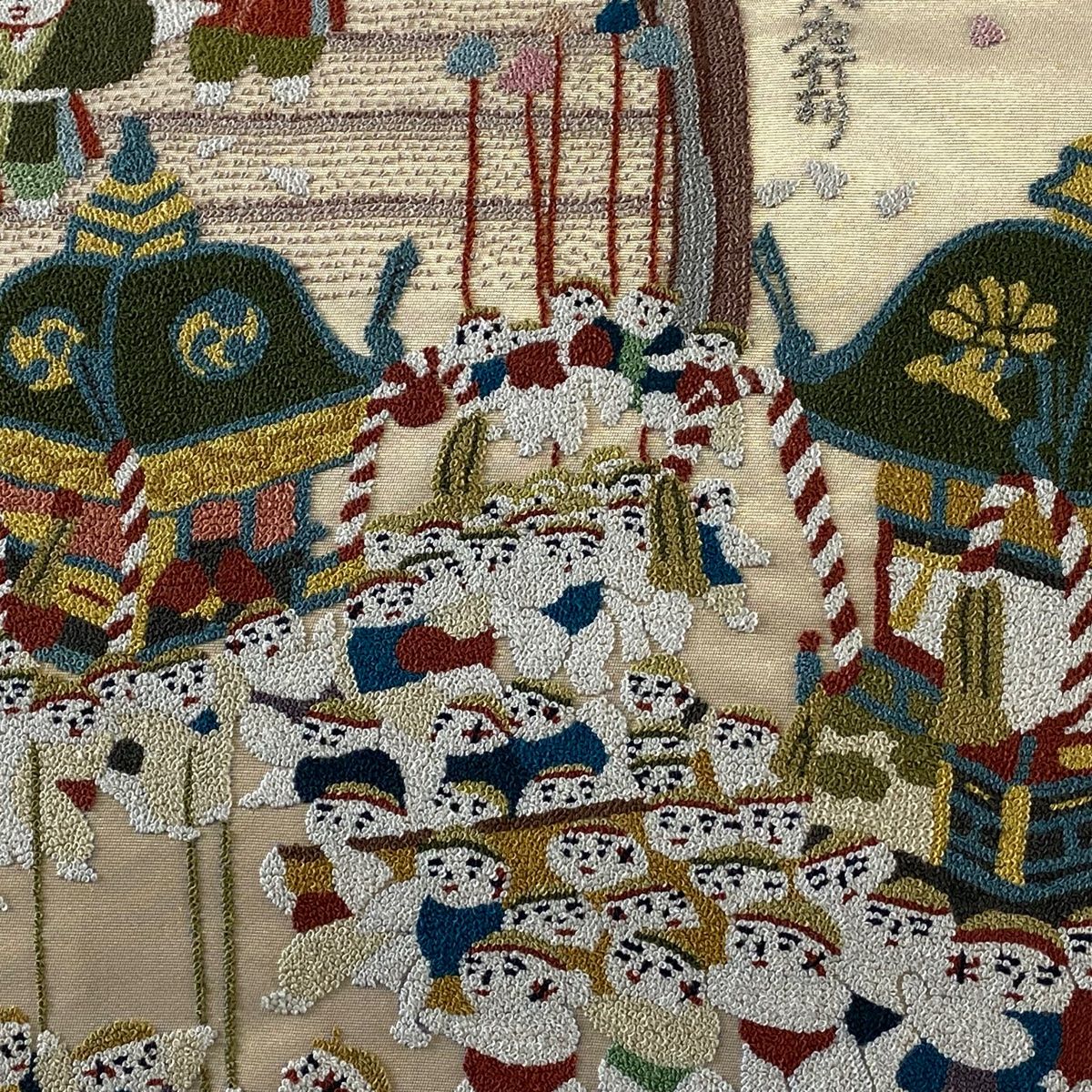 袋帯 日本の祭