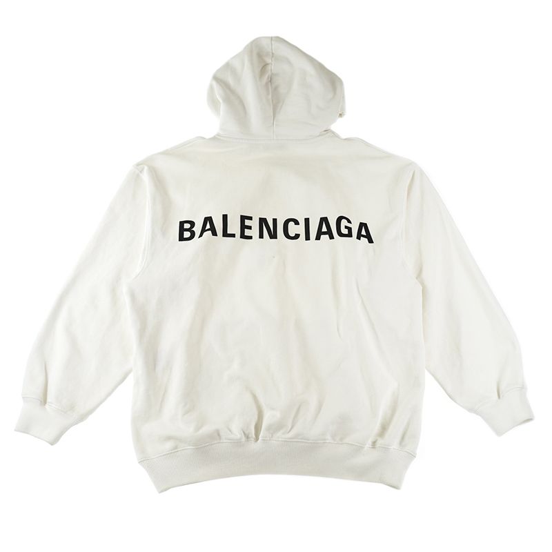 BALENCIAGA バレンシアガ パーカー ロゴ プルオーバー - メルカリShops