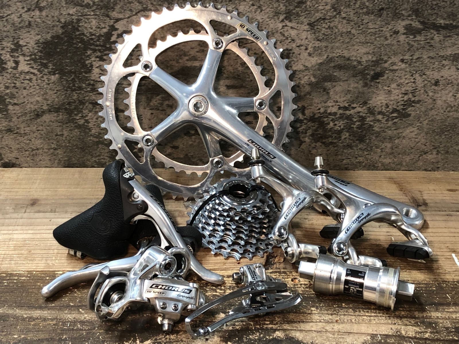 【中古】カンパニョーロのコーラス（10S）コンポセット IU419 カンパニョーロ CAMPAGNOLO コーラス CHORUS 10S コンポ