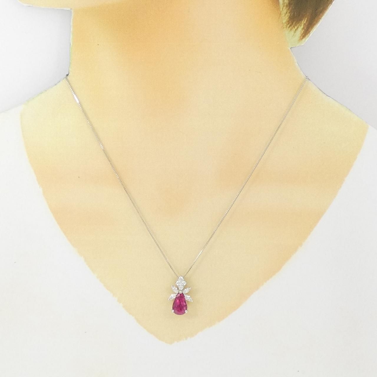 PT900/PT850 トルマリン ネックレス 2.53CT - メルカリ 