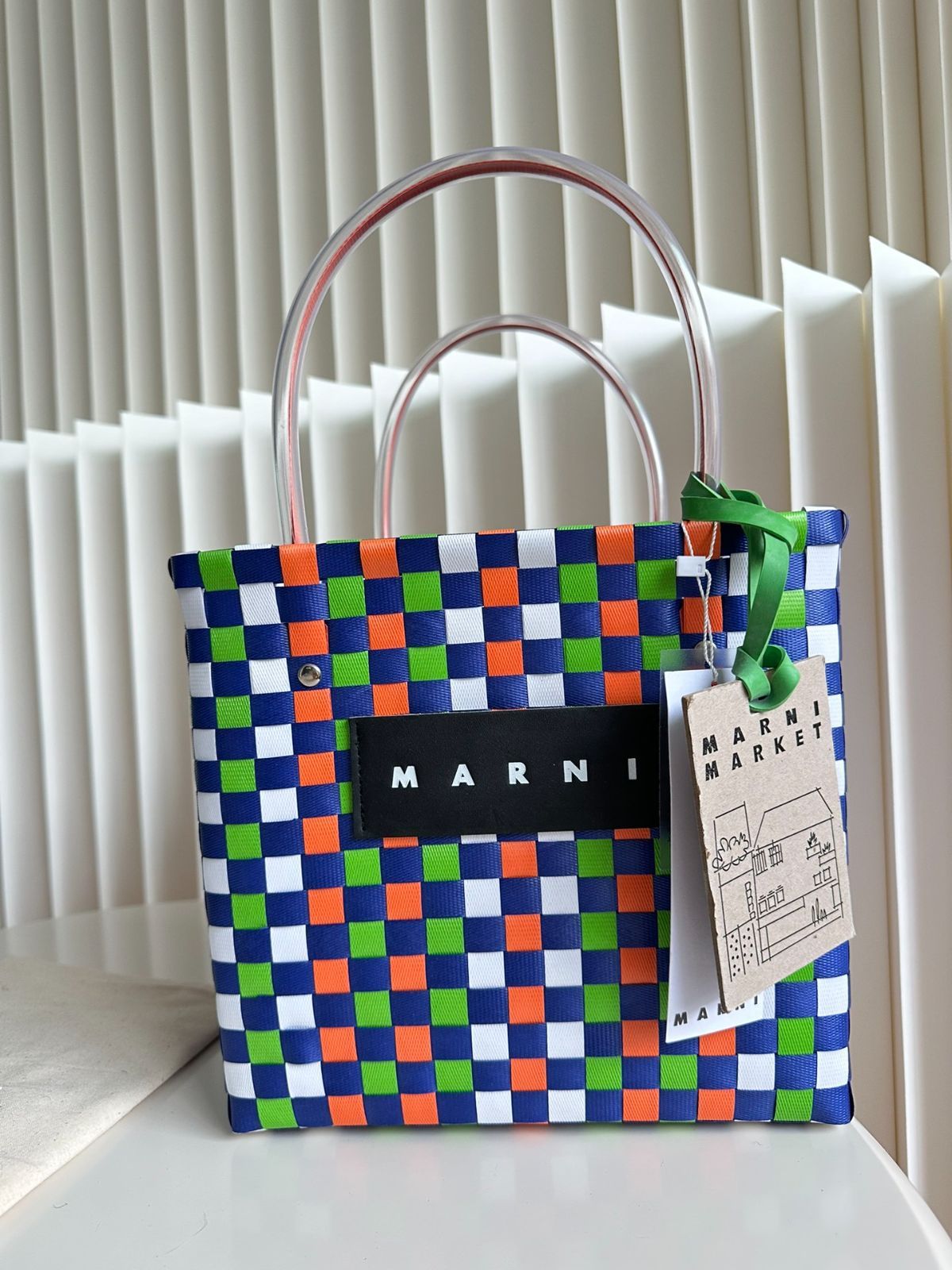 ファッション❣ Marni マルニ マルニ かごバッグ トートバッグ #35