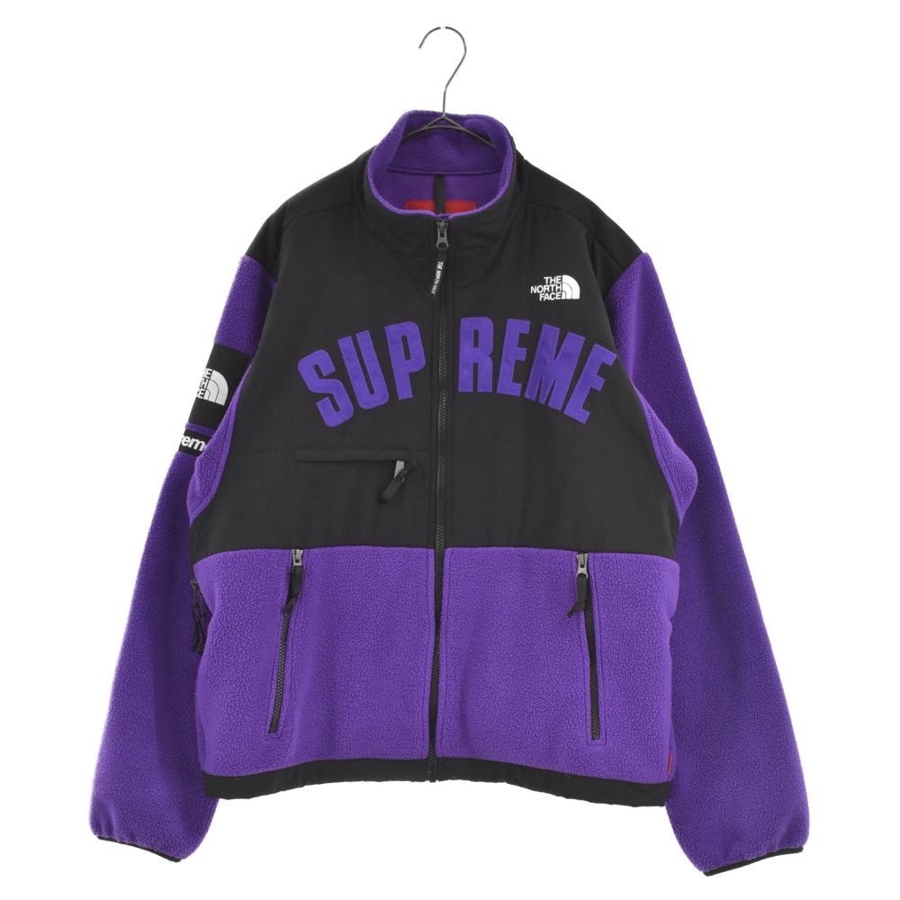 SUPREME (シュプリーム) 19SS ×THE NORTH FACE Arc Logo Denali Fleece Jacket  ×ザノースフェイス アーチロゴ デナリ フリース ジャケット パープル NA11903I