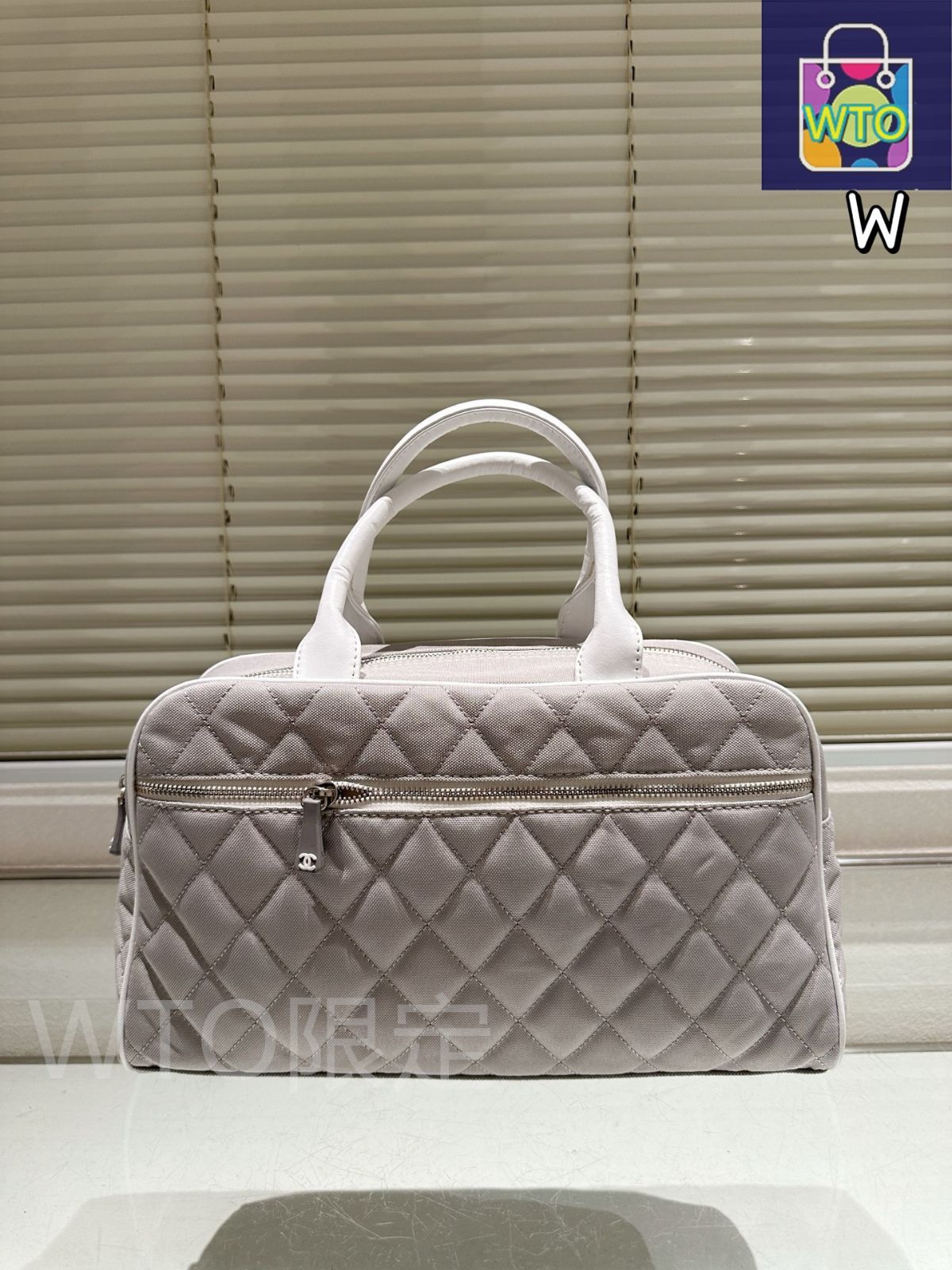 VINTAGE シャネル キルティング ボウリング バッグ 今日特価】Chanel Vintage Bowling Bag シャネル ヴィンテージ