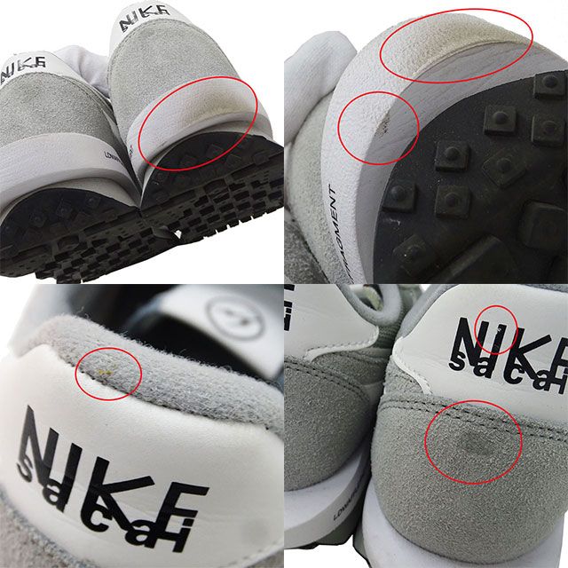 ナイキ NIKE スニーカー メンズ SACAI コラボ フラグメント LDワッフル グレー 靴 ブランド おしゃれ カジュアル  サイズ 10.5
