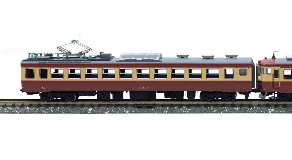 KATO 475系 6両増結セット+456系(動力車) KATO [10-1635] 475系 急行「立山・ゆのくに」 6両増結セット (N