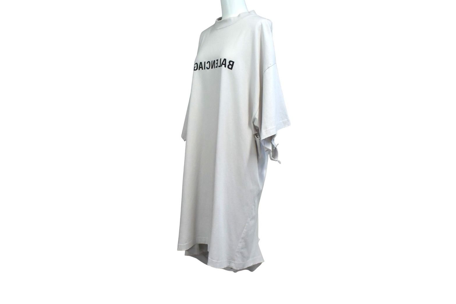 BALENCIAGA バレンシアガ 24SS Mirror Logo Oversized T-Shirt  
