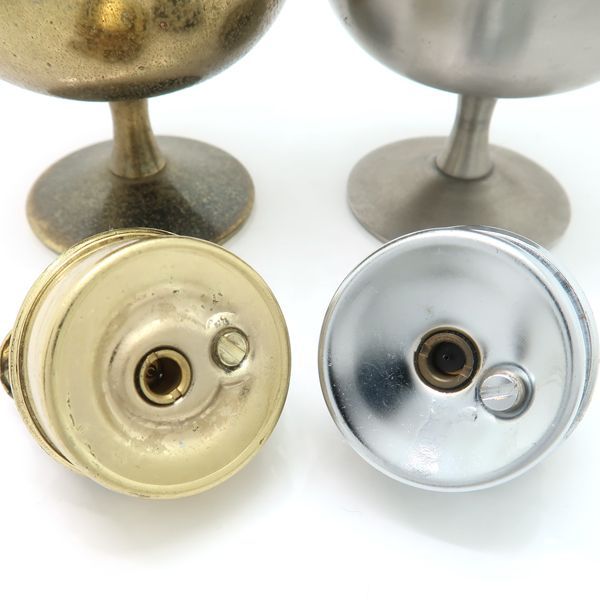 CAMUS 卓上ライター 2個セット SS ステンレス ガスライター ゴールド