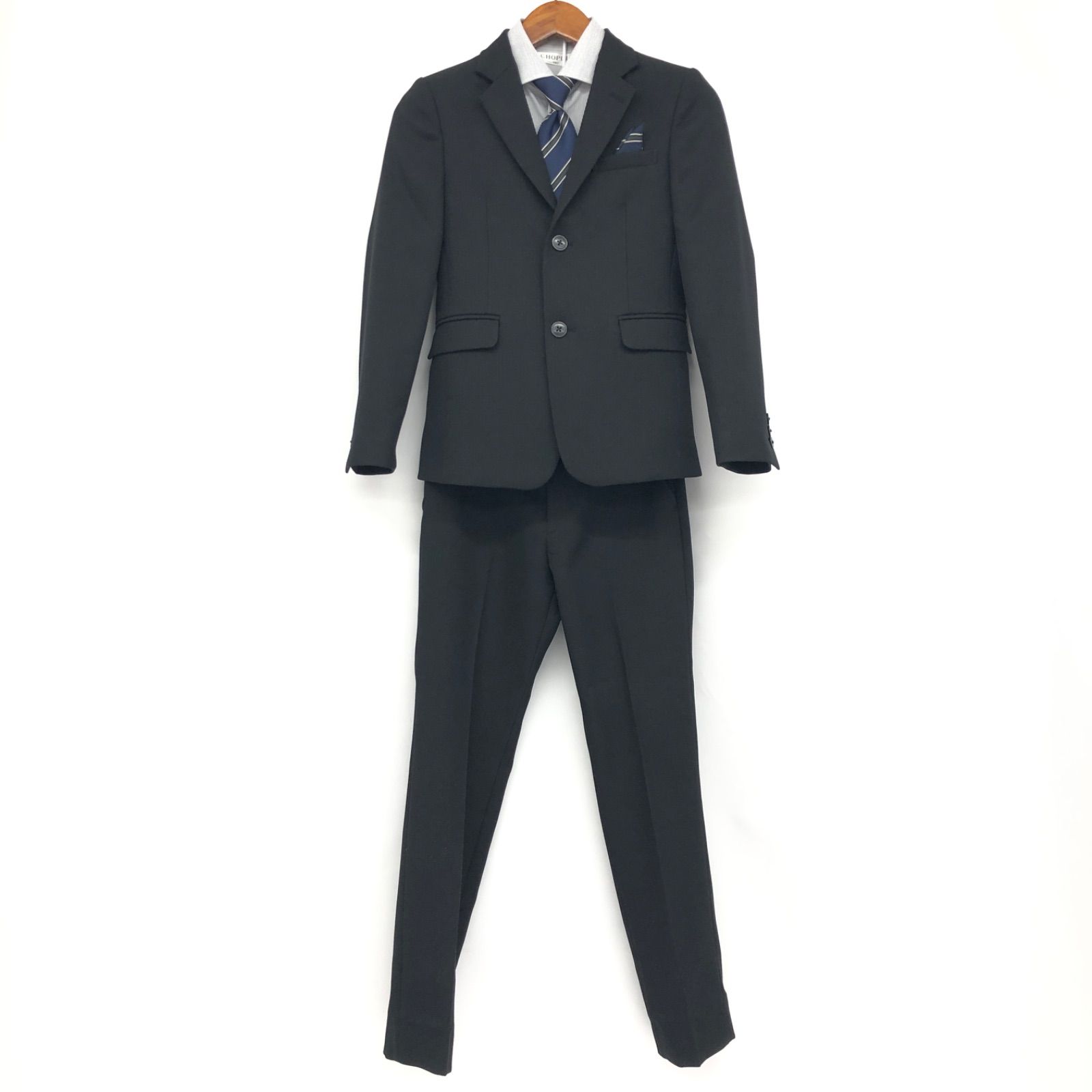 CHOPIN ショパン 卒業式 スーツ 4点セット 140 男の子 フォーマル  