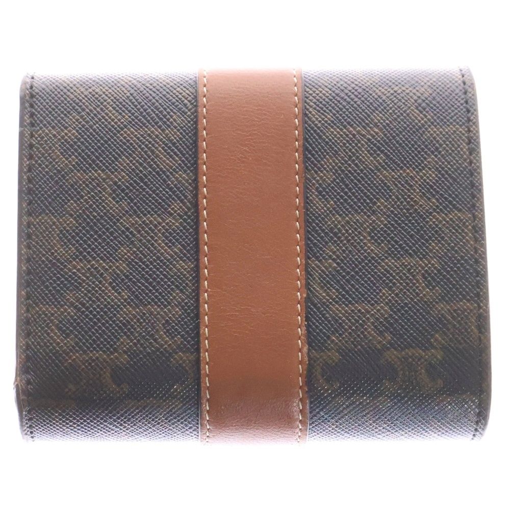 CELINE (セリーヌ) トリオンフ フォールデッド コンパクトウォレット  