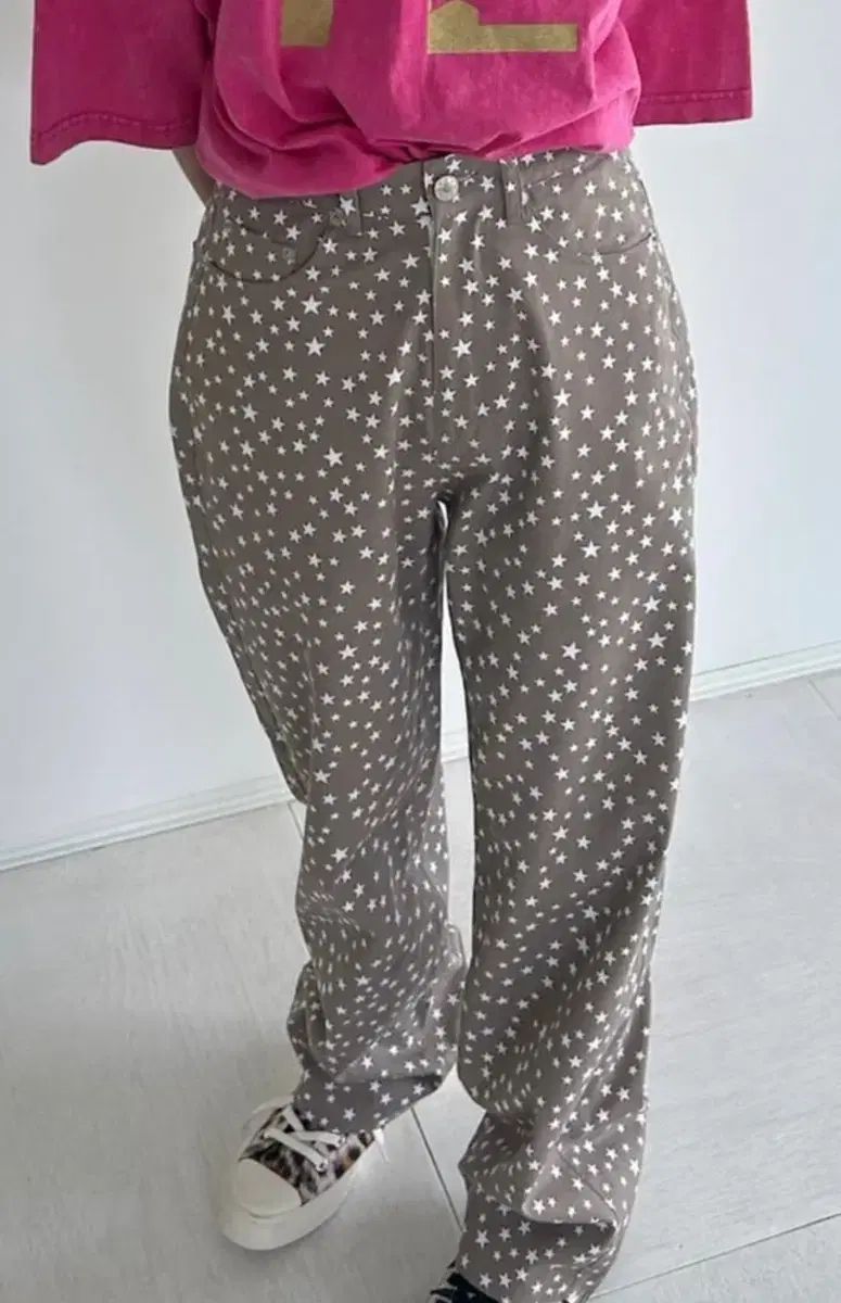 shop faerie star cotton twill pants M