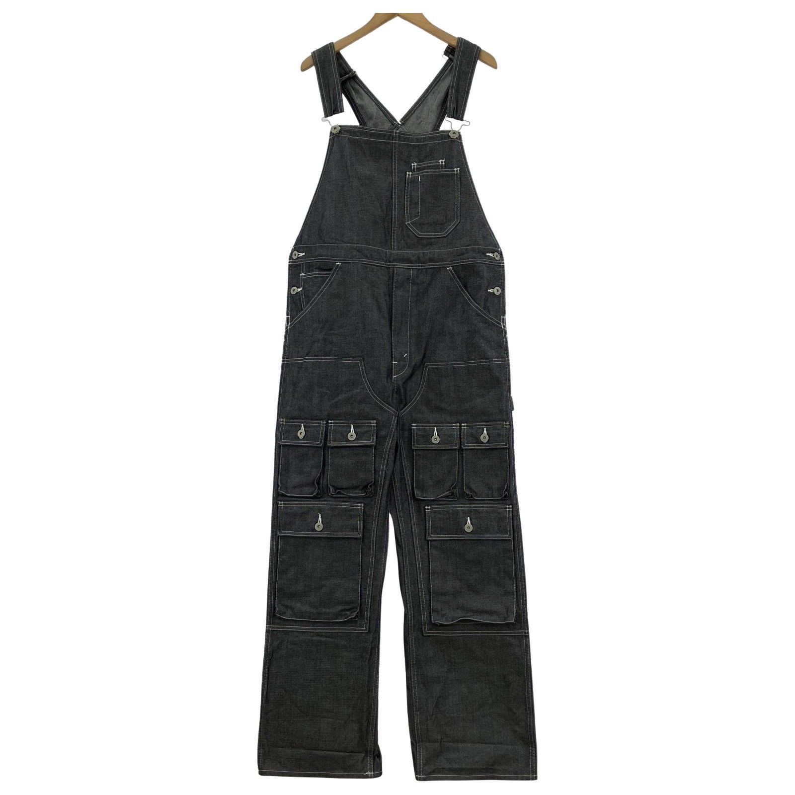 コムデギャルソン junya watanabe man オーバーオール Junya Watanabe MAN デニムオーバーオール | ブルー | FARFETCH JP