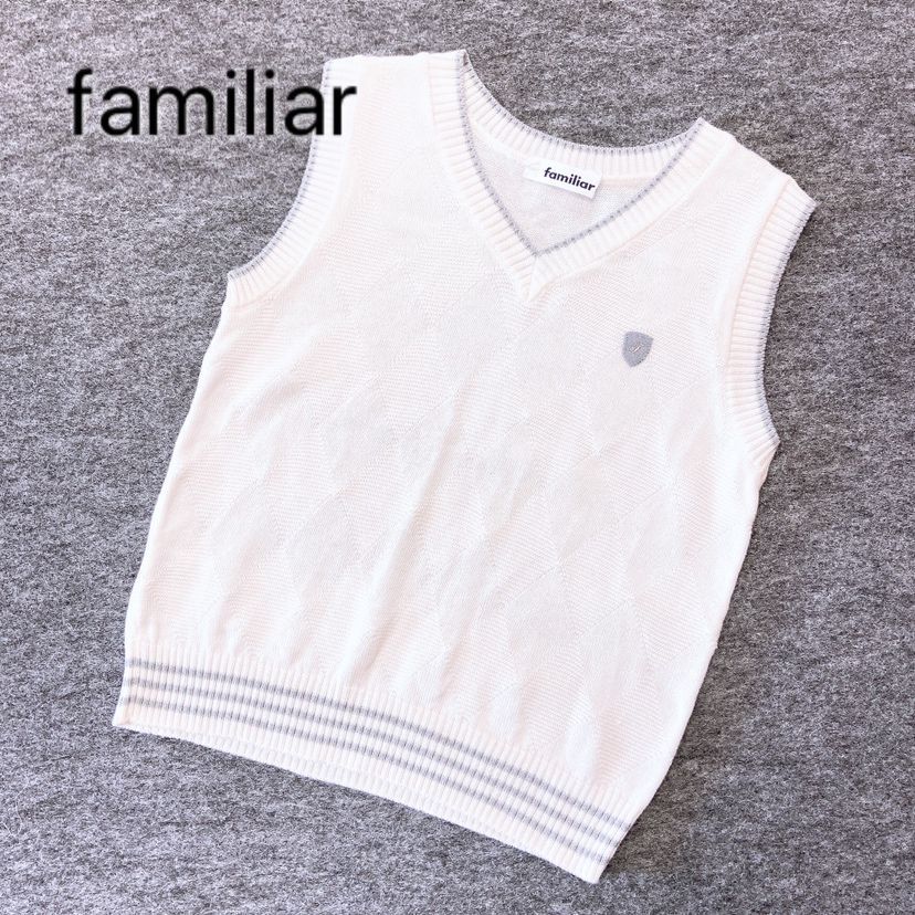 目立った傷汚れなし】familiar ファミリア キッズ服 子供服 110cm