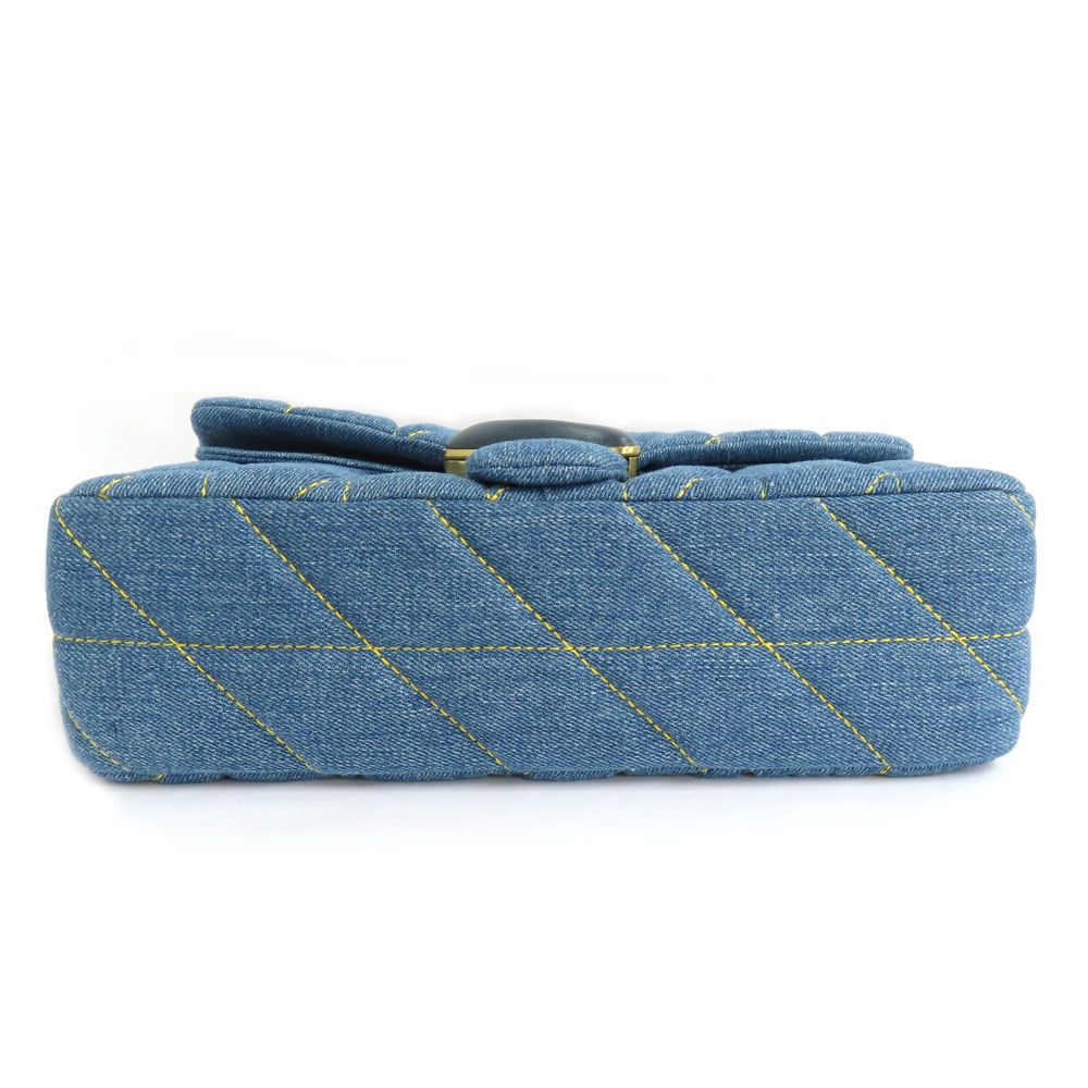 コーチ タビー ショルダーバッグ 26 キルティング デニム 美品訳あり 名古屋】コーチ タビー ショルダーバッグ 26 キルティング デニム