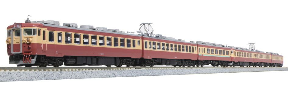 455系 急行「ばんだい」 6両セット 【KATO・10-1633】 「鉄道模型 N
