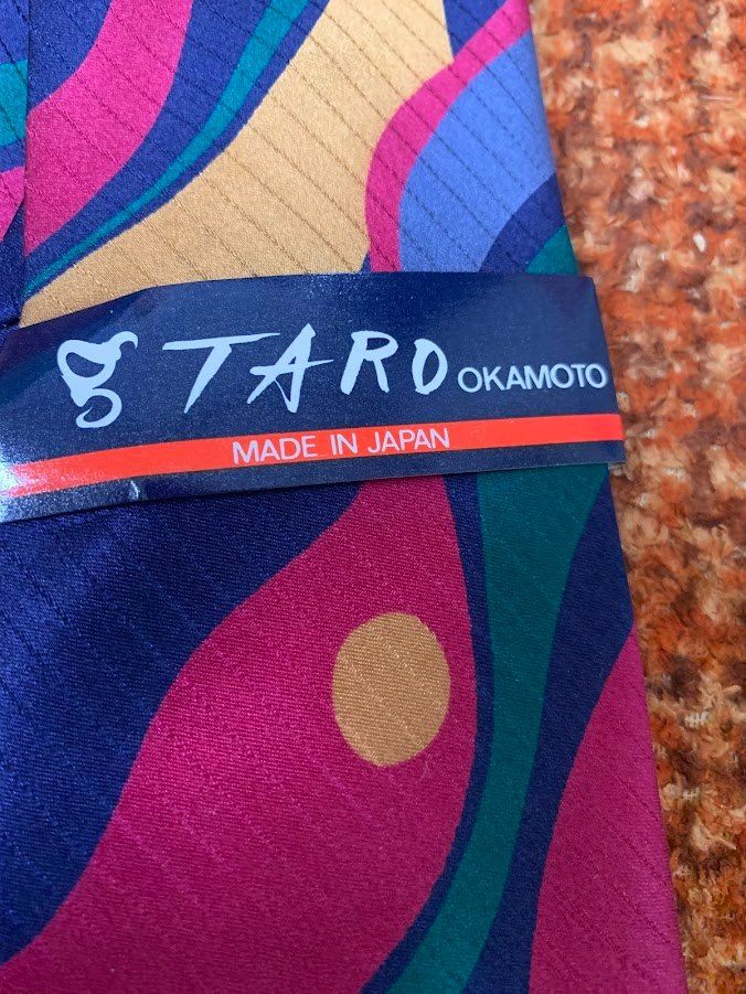 ☆ 岡本太郎 ネクタイ 未使用 タグ付き silk ③ - メルカリ