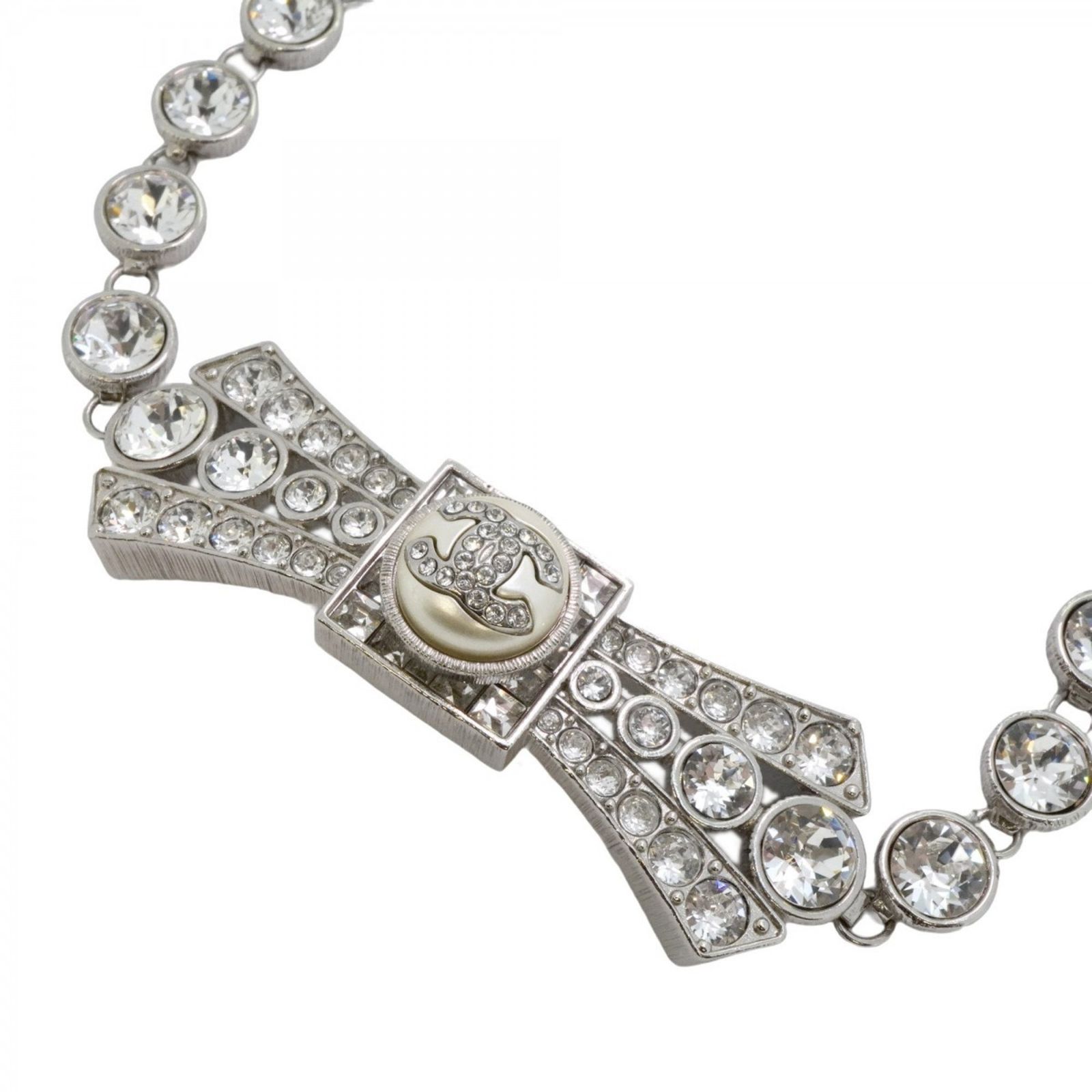 シャネル(Chanel) シャネル チョーカー ココマーク リボン