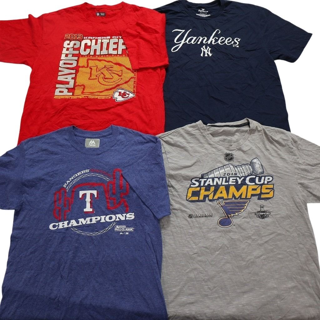 NFL チーフス　古着　まとめ売り 古着卸 まとめ売り プロチーム 半袖Tシャツ 16枚セット (メンズ