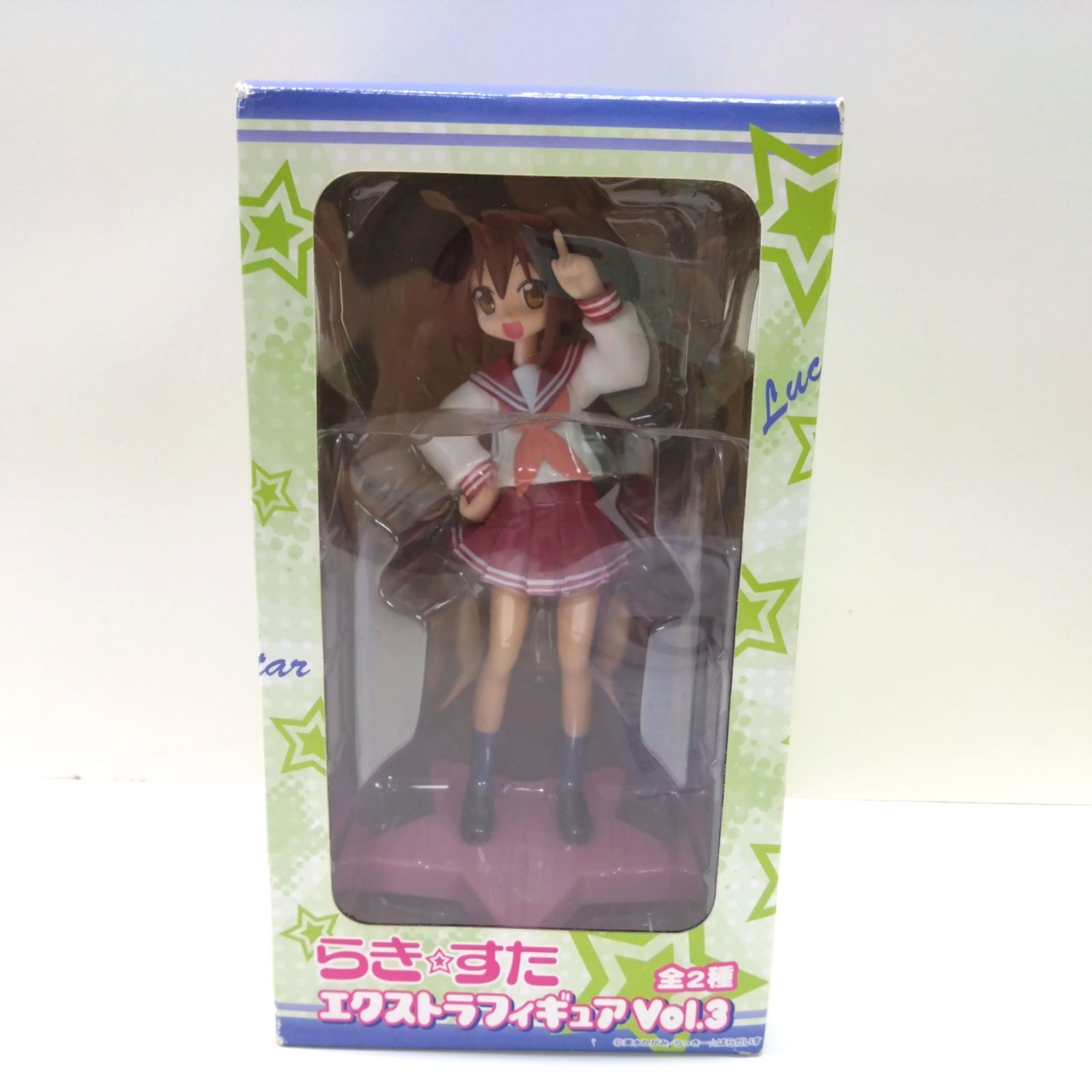 らき☆すた EX フィギュア Vol.3 日下部みさお & 小神あきら 2種