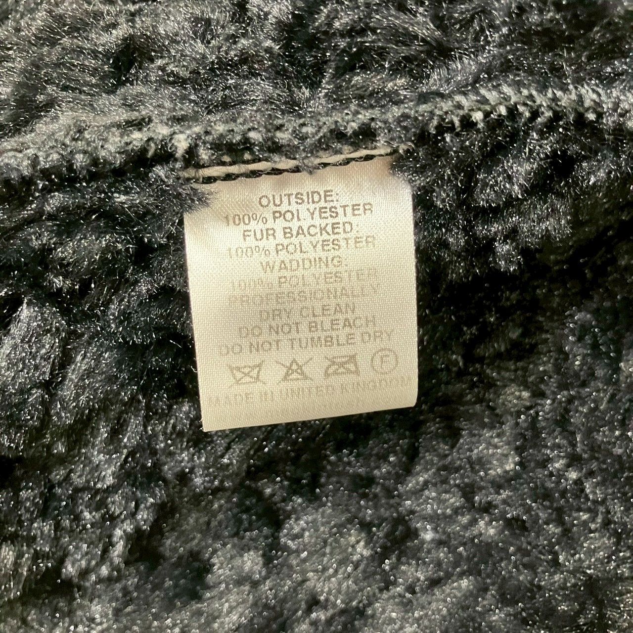 マッキントッシュ キルティングコート ボア チンストラップ 黒 Sサイズ お値段交渉を受け付けます GULLKHAN_COM