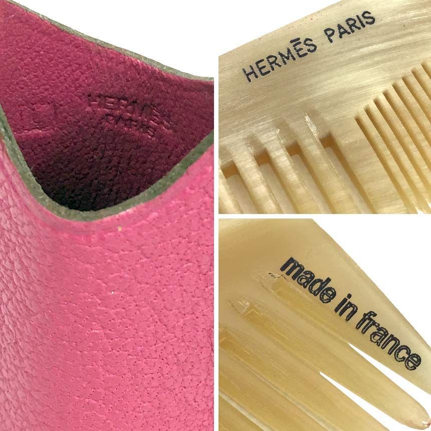 HERMES エルメス バッファローホーン 櫛 コーム くし aq10364 - メルカリ