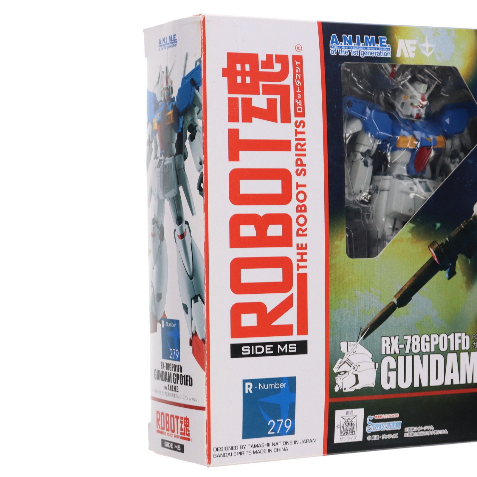 BANDAI - ROBOT魂(SIDE MS) RX-78GP01 ガンダム試作1号機 ver. A.N.I.M.E. 機動戦士ガンダム0083 STARDUST MEMORY 完成品 可動フィギュア バンダイスピリッツ ROBOT魂 ＜SIDE MS＞ RX-78GP01 ガンダム試作1号機 ver