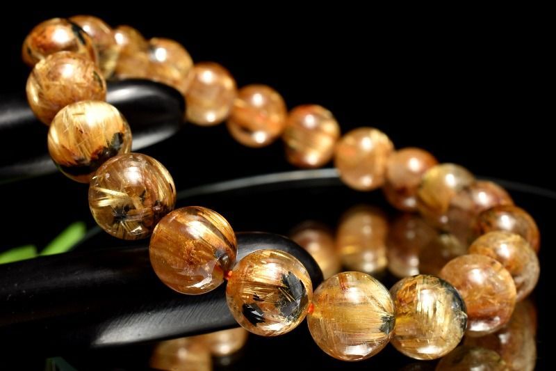 1点物】AA+☆母岩入り ヘマタイトインタイチンルチルクォーツ