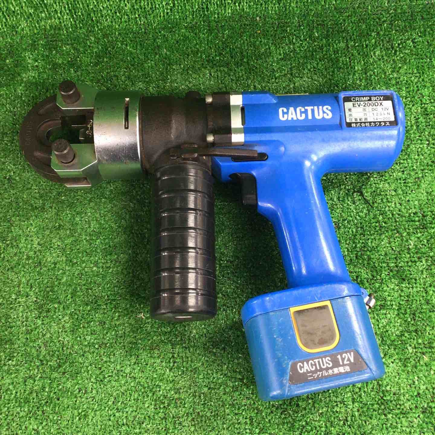 カクタス EV-200DX クリンプボーイ コードレス圧着工具 美品