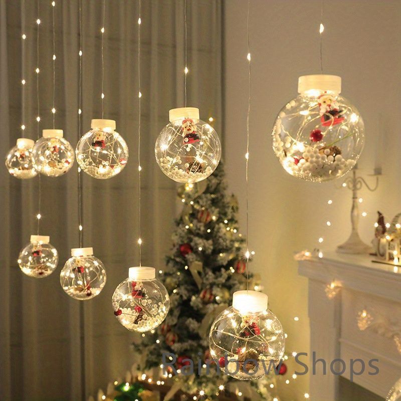 新品未使用】クリスマス 照明 LEDクリスマスカーテン照明