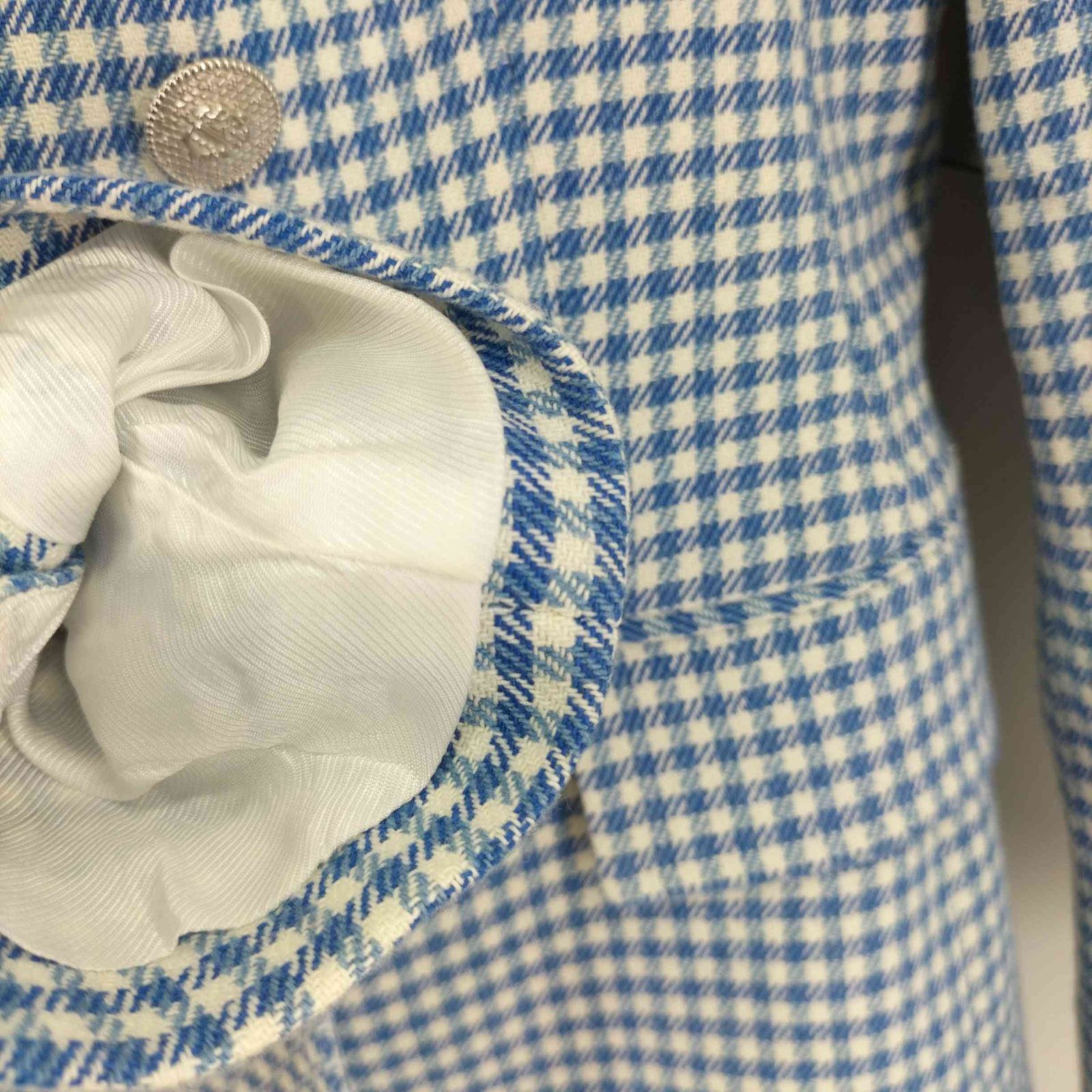 サラ ザラ ZARA HOUNDSTOOTH BLAZER BUTTONED BERMUDA SHORTS