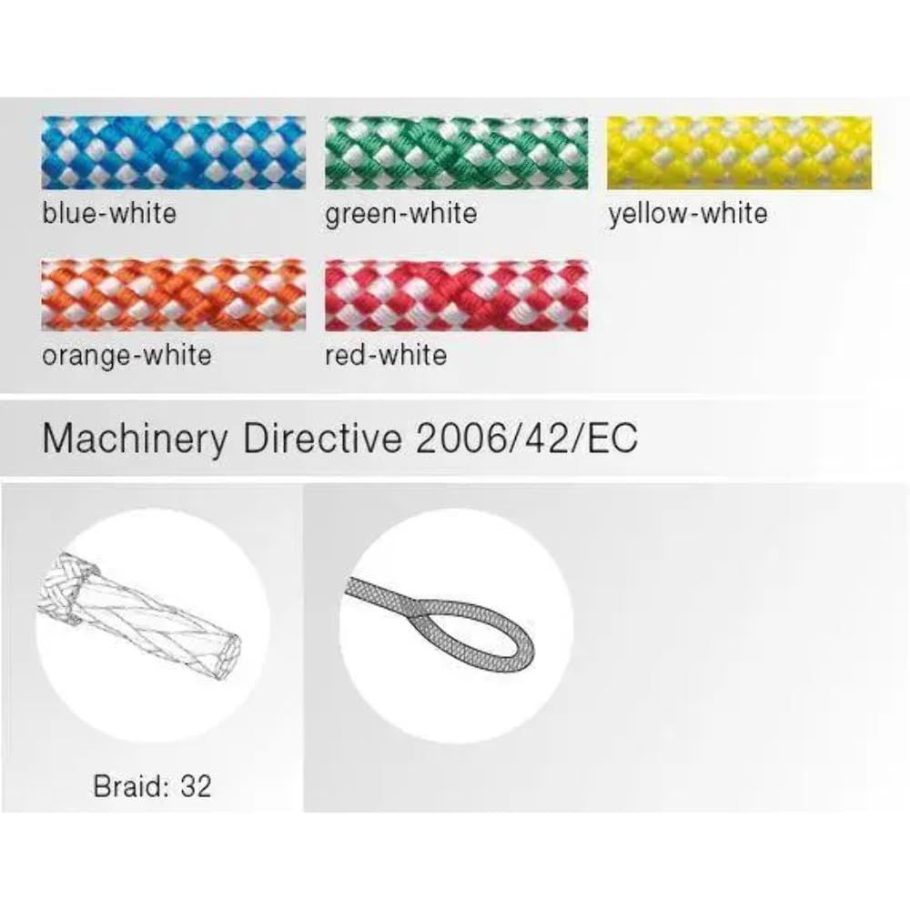 50m Teufeblberger 16mm リギングロープ 【迅速発送】Teufeblberger