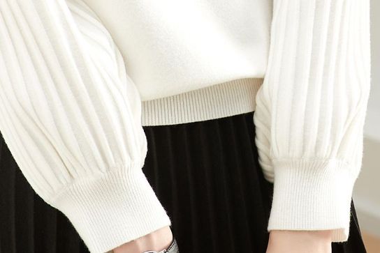 ニット ブラウス