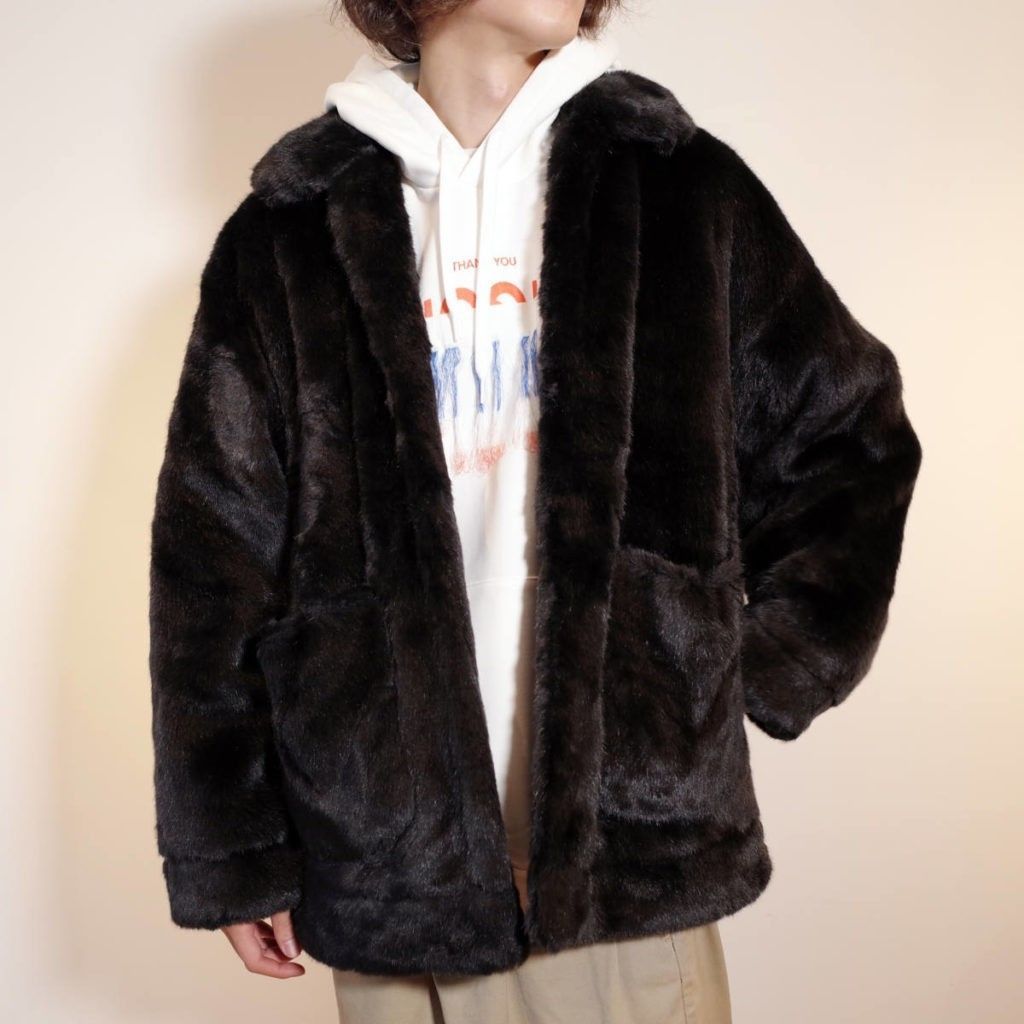 doublet ダブレット HAND-PAINTED FUR JACKET 東京タワー ハンド