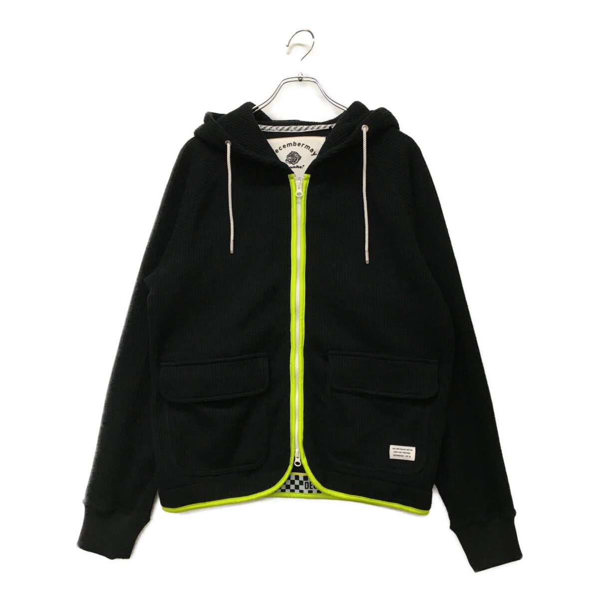 ディセンバーメイ パーカー ユニセックス フーディー BLACK UNISEX2 ディセンバーメイ パーカー ユニセックス フーディー BLACK