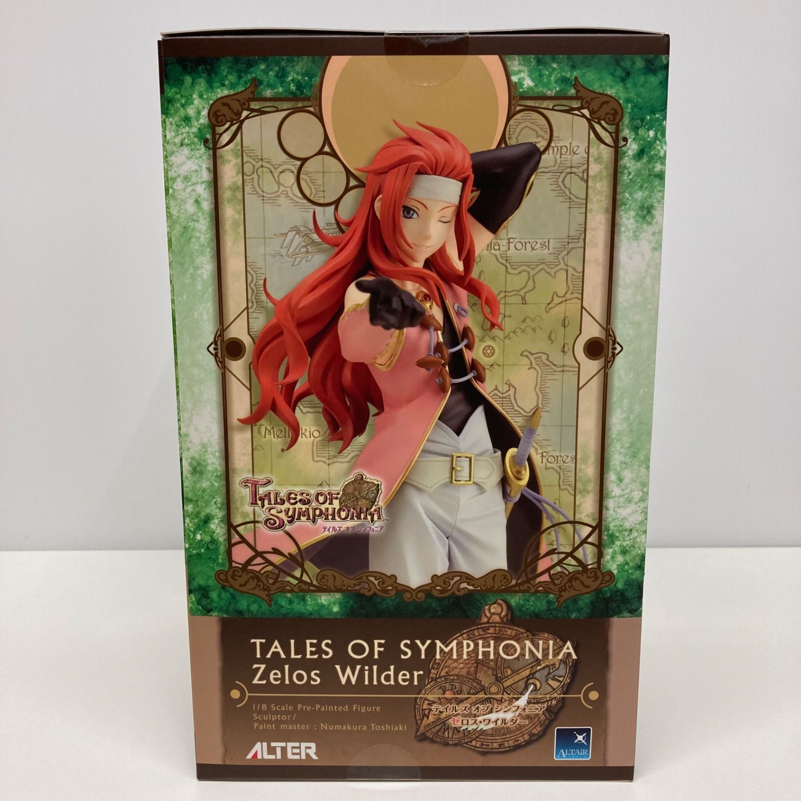 テイルズオブシンフォニア ゼロス・ワイルダー フィギュア 1/8 PVC製 