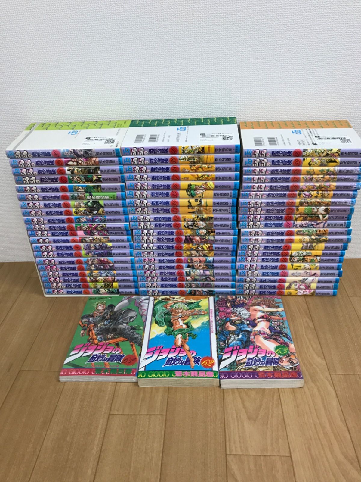 ジョジョの奇妙な冒険 1～63巻 コミック全巻セット あり RV13F