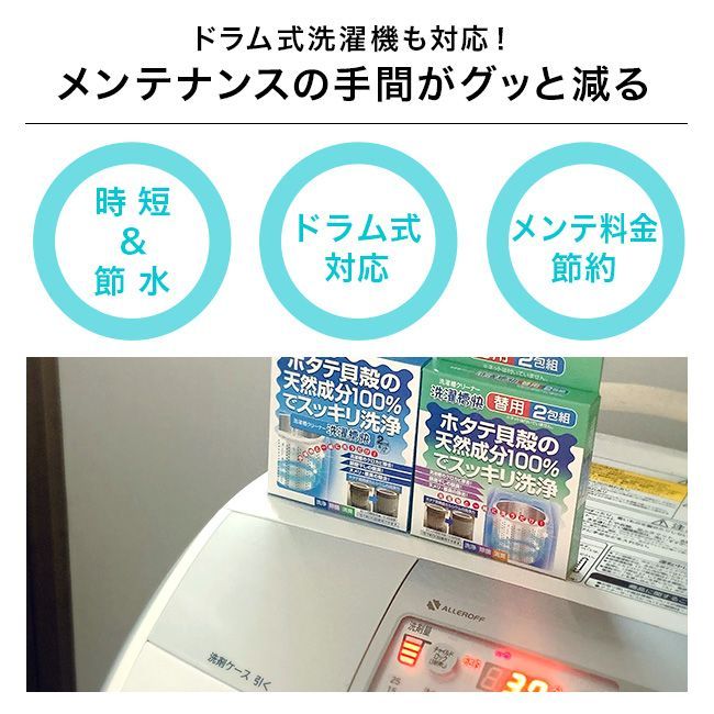 ネット2枚＆クリーナー12包セット 洗濯槽快セット