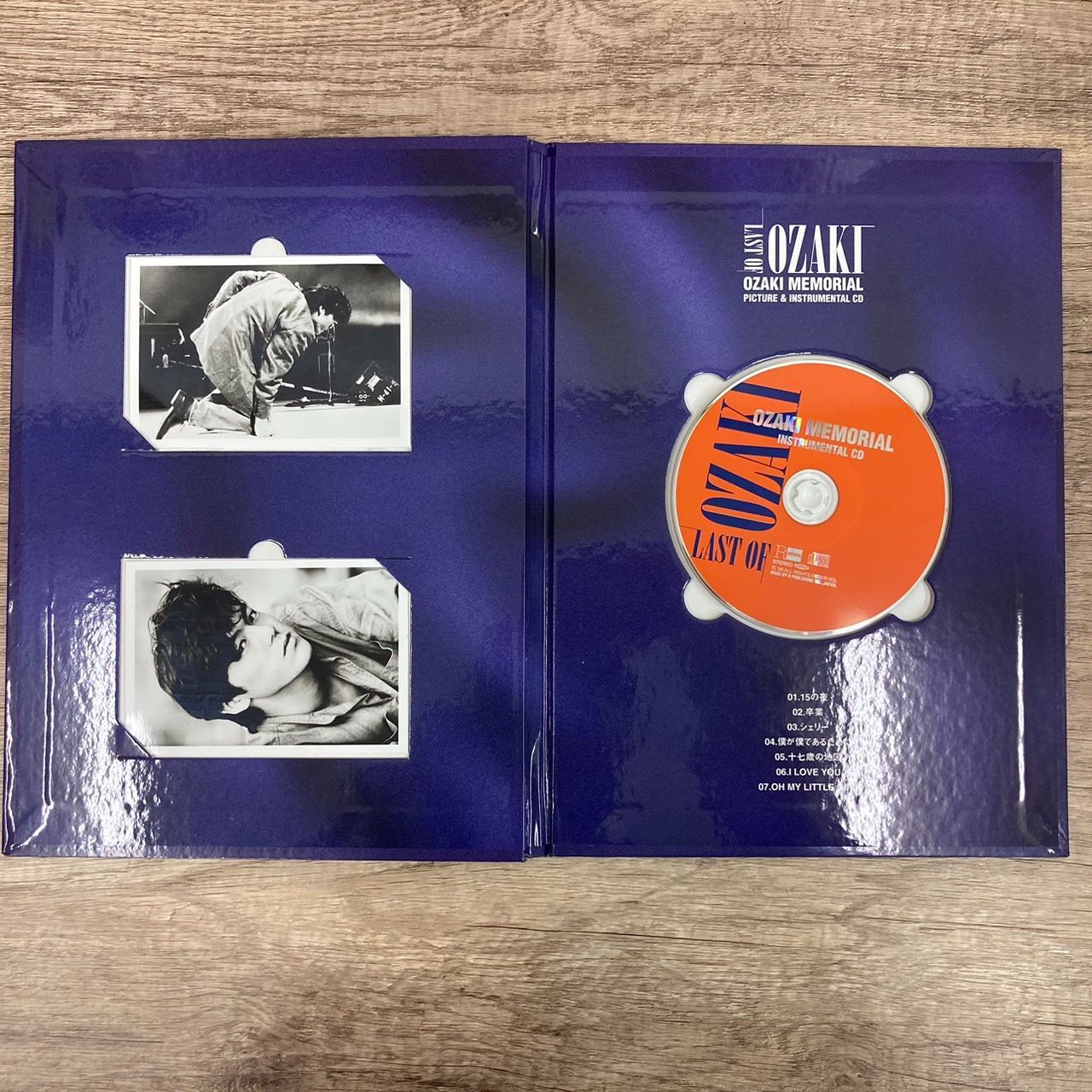 入手困難!　尾崎豊　メモリアル写真集セット　forever OZAKI　CＤ付 入手困難! 尾崎豊 メモリアル写真集セット forever OZAKI CD付