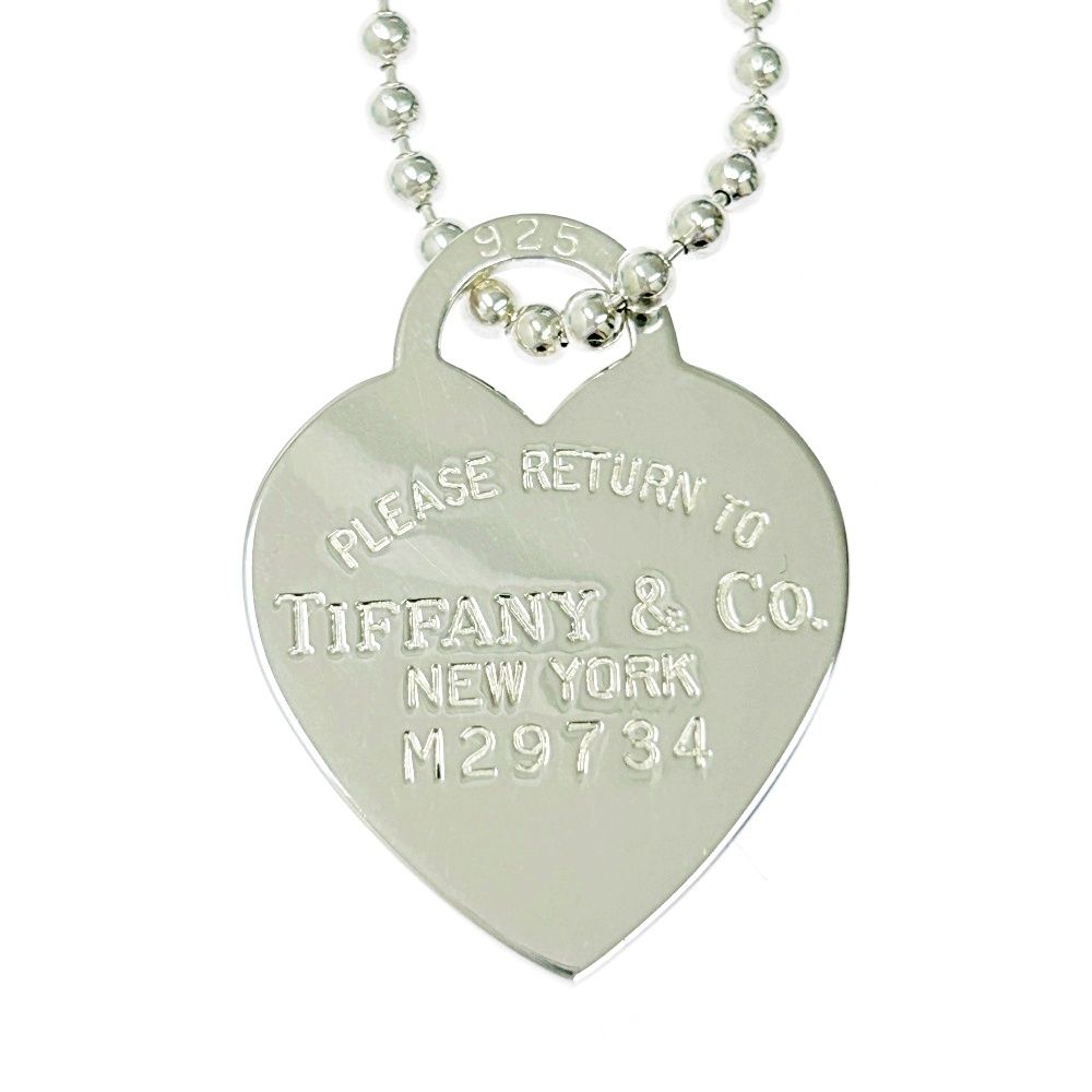 ✨Tiffany&Co.✨ティファニー✨ネックレス✨925刻印✨箱付き✨ 中古】【箱付き】 TIFFANY&Co. ティファニー シルバー リターン